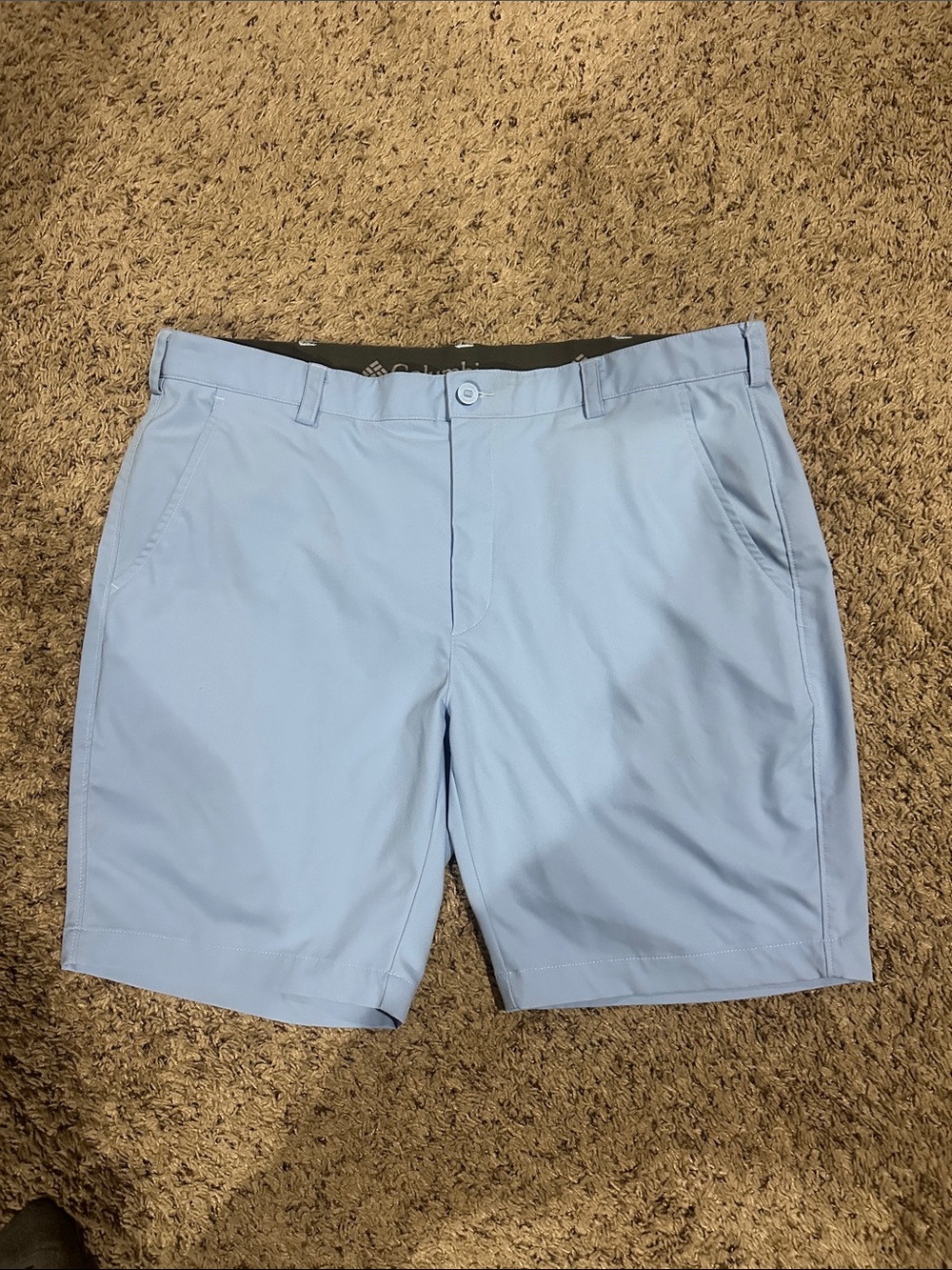 Columbia golf Men's Light Blue Performance Shorts